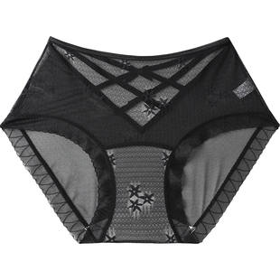 蕾丝内裤女士抗菌裆性感勾人三角裤情调镂空女裤2025新款夏薄款