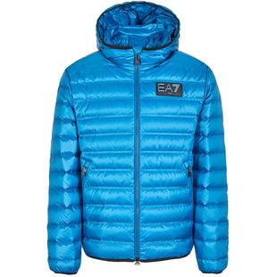 Armani/阿玛尼EA7 男士加厚保暖连帽外套简约羽绒服6RPB16 PN5ZZ