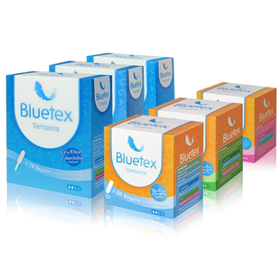 Bluetex蓝宝丝卫生棉条导管式卫生巾游泳专用阴道塞防水经期塞入