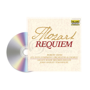 莫扎特 安魂曲 奥格尔等演唱 罗伯特肖指挥 原版进口 CD80128