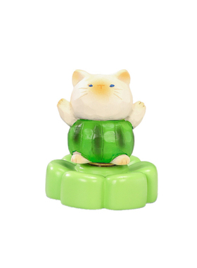 萌趣水果猫咪治愈系解压摆件