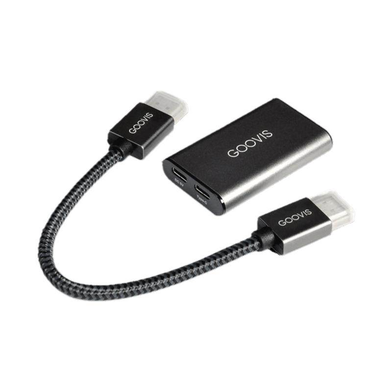 GOOVIS HC2.0 HDMI转Type-c转接器USB-c便携显示器转换器头转接线同屏器