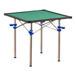 沙盘桌架支架麻将桌不锈钢折叠桌腿桌架桌子脚架圆桌长方形四方