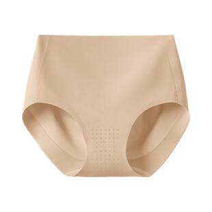 ubras收腹内裤女15A蔓越莓抗菌裆无痕透气大码高腰提臀三角薄短裤