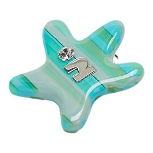 Tagi.《塔皮星》彩色刘海夹多色海星头饰边夹发夹可爱发卡