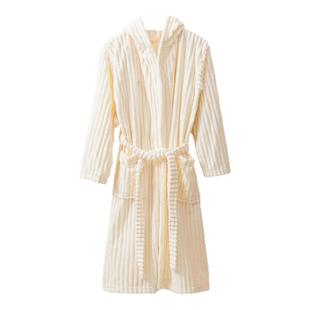 丽莎浴袍秋冬加绒可裹可穿家用女浴衣纯棉吸水男睡衣成人加厚睡袍