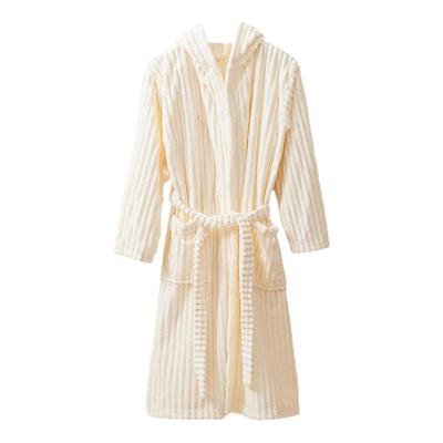 丽莎浴袍秋冬加绒可裹可穿家用女浴衣纯棉吸水男睡衣成人加厚睡袍