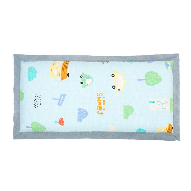 儿童全荞麦壳枕头纯棉A类透气1-3-6-12岁以上幼儿园婴儿加长 夏季