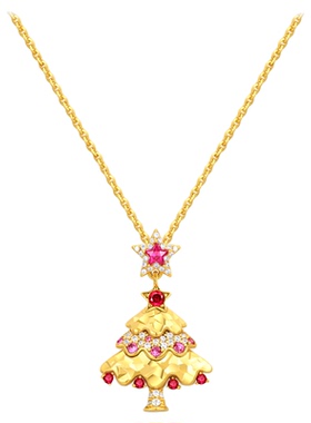 高小小饰品轻奢小众独特项链女款