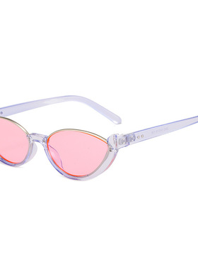 Ciseonik 新款猫眼太阳镜 欧美时尚网红同款眼镜简约前卫墨镜