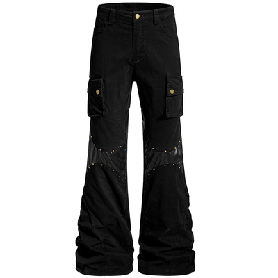 原创美式朋克风多口袋休闲工装裤