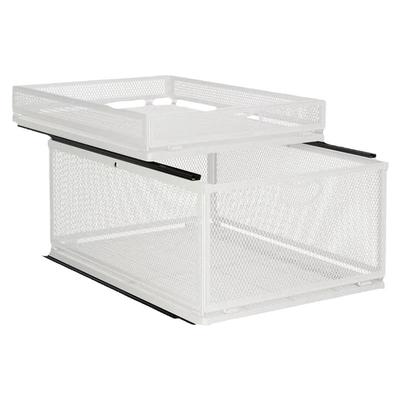 橱柜抽拉式分层厨房下水槽置物架