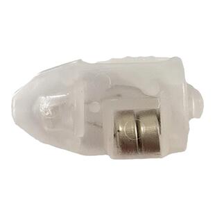 暖白色LED灯子弹头圆球款气球灯装饰电池发光小灯泡纸灯笼彩灯芯