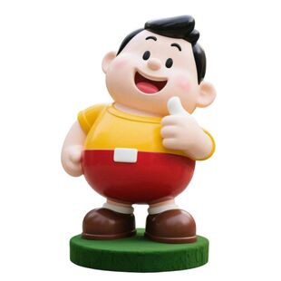 玻璃钢卡通雕塑定制户外熊猫门头装饰吉祥物摆件IP公仔商业美陈