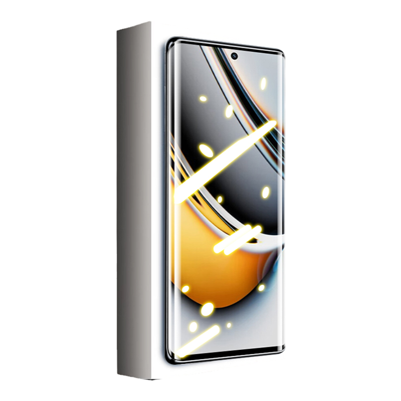 适用真我11pro+手机膜防窥realem11pro十钢化水凝膜全屏覆盖RMX3740保护贴膜全包防摔RMX3741屏保曲面屏软膜