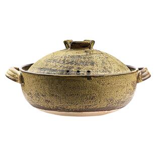 三分烧日式复古燃气明火家用煲汤砂锅炖锅黄焖鸡煲仔饭商用专用煲