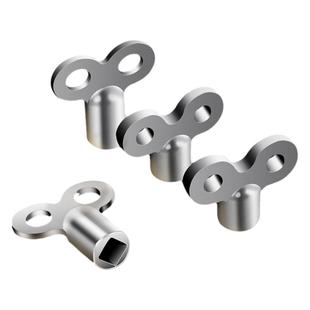 暖气片排气阀钥匙阀门开关散热器配件放气神器四角扳手小钥匙工具