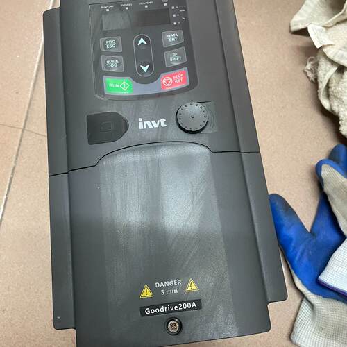 【议价-可维修】 INVT GD200A-5R5G/7R5P.5.5KW 变频器 工控备件