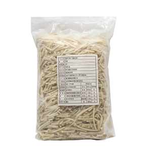 速冻牛蒡丝1kg 日料食材煎炒包饭凉拌冷冻半成品