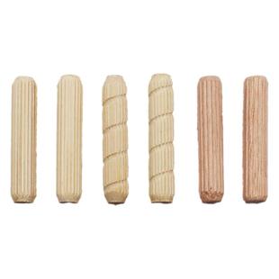 竹子木削螺纹直纹实木销圆木榫木钉木棒木楔木塞排榫定位器可用