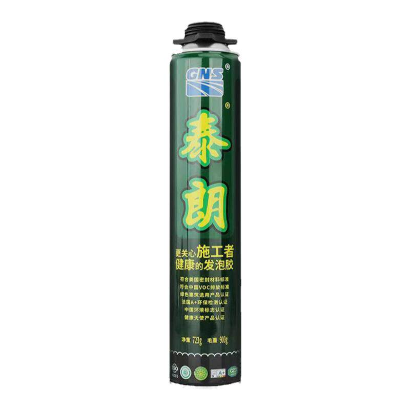 泰朗家装专用环保发泡胶泡沫填缝剂聚氨酯门窗密封防水隔音高强度