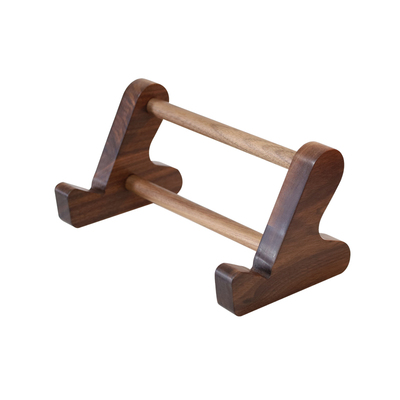 战蛛 键盘展示收纳支架 胡桃木键盘底座托脚支撑立体式桌面增高托