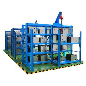 模具储物架重型库房承重货架半开全开抽屉式置物架带天车起重铁架