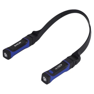 美国蓝点挂脖灯汽车维修工作照明灯 充电式颈灯可弯曲磁吸固定