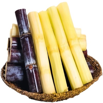 洪姑娘精选广西紫皮甘蔗脆甜多汁