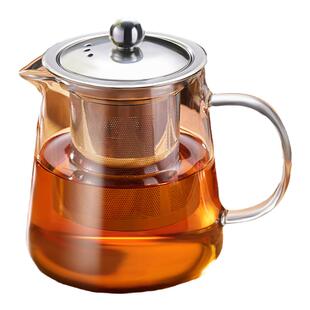 捷安玺茶壶茶水分离泡茶杯高硼硅玻璃茶杯2025新款茶具单壶煮茶壶