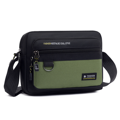 日韩新款牛津布手机包商务包男包小背包单肩包男士包包休闲斜挎包