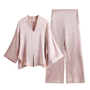 简姝』丝侬真丝桑蚕丝睡衣女款高级感中式丝绸家居服女士秋冬礼盒