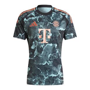 扎吉体育Adidas拜仁慕尼黑24-25赛季客场球迷版短袖男球衣IZ3130
