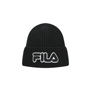 针织帽|杨幂同款FILA 斐乐男女百搭保暖纯色休闲毛线帽秋冬帽