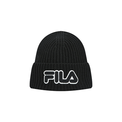 FILA斐乐男女保暖纯色针织帽子
