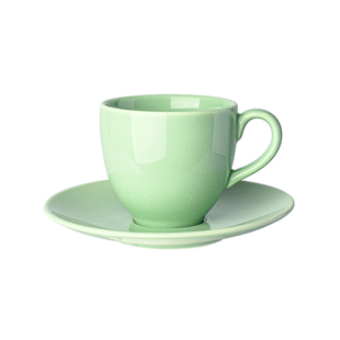 阿联酋进口RAK马卡龙色陶瓷杯小清新可爱少女心咖啡杯碟礼盒套装