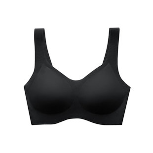 upmiss正品运动内衣女无钢圈薄款无痕文胸美背睡眠背心式胸罩聚拢