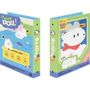 原创卡册A5四宫格硬壳相册拍立得手账收纳活页生写盲盒小卡二次元