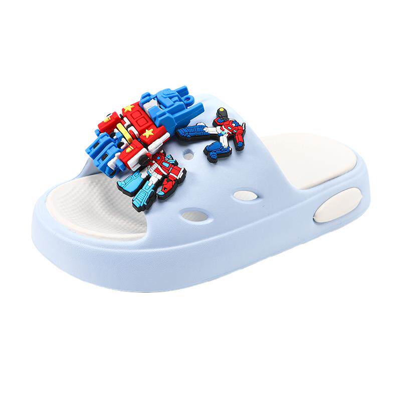 机器人儿童拖鞋男童凉拖鞋新款男孩防滑室内洗澡家居小孩