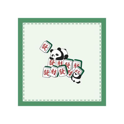 麻将桌垫加厚静音手搓打牌桌垫正方形四方桌布掼蛋扑克专用垫子