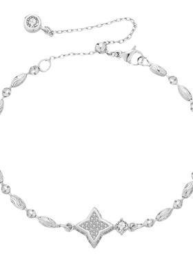 四芒星手链纯银冷淡风女