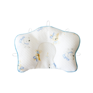 婴儿小米定型枕头0到6个月12新生儿圆头宝宝婴幼儿专用枕婴儿枕