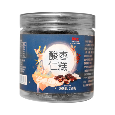 酸枣仁糕百合茯苓酸枣仁睡眠伴侣膏茶安助茶神眠正宗男女健康零食