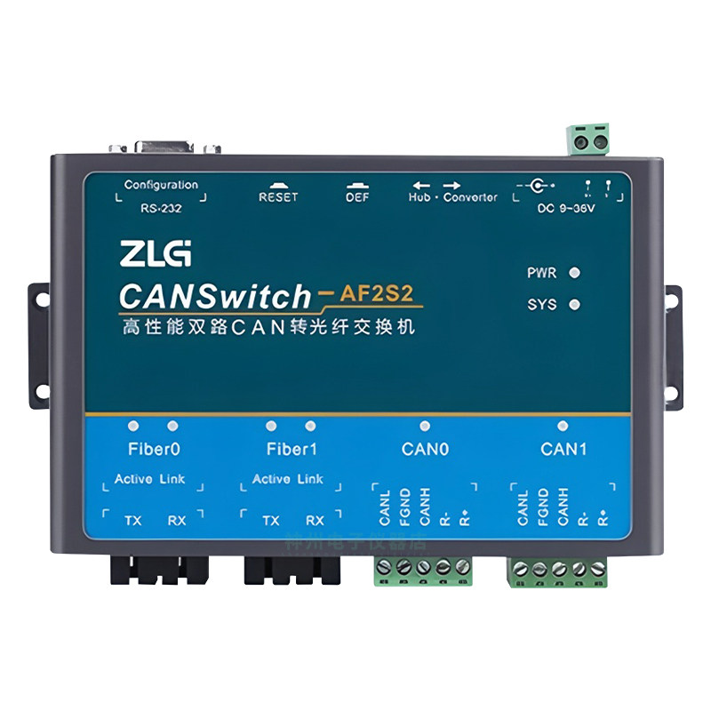 周立功CANSwitch-AF2S2收发器
