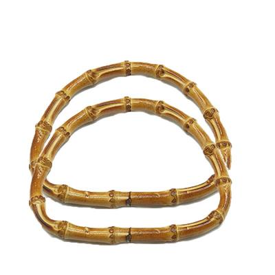 手捧花竹节手柄圆环把手环包配件