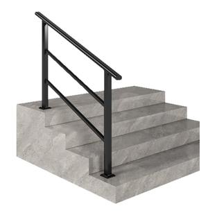 铝合金楼梯扶手护栏轻奢别墅花园围栏现代简约栅栏阳台栏杆自装