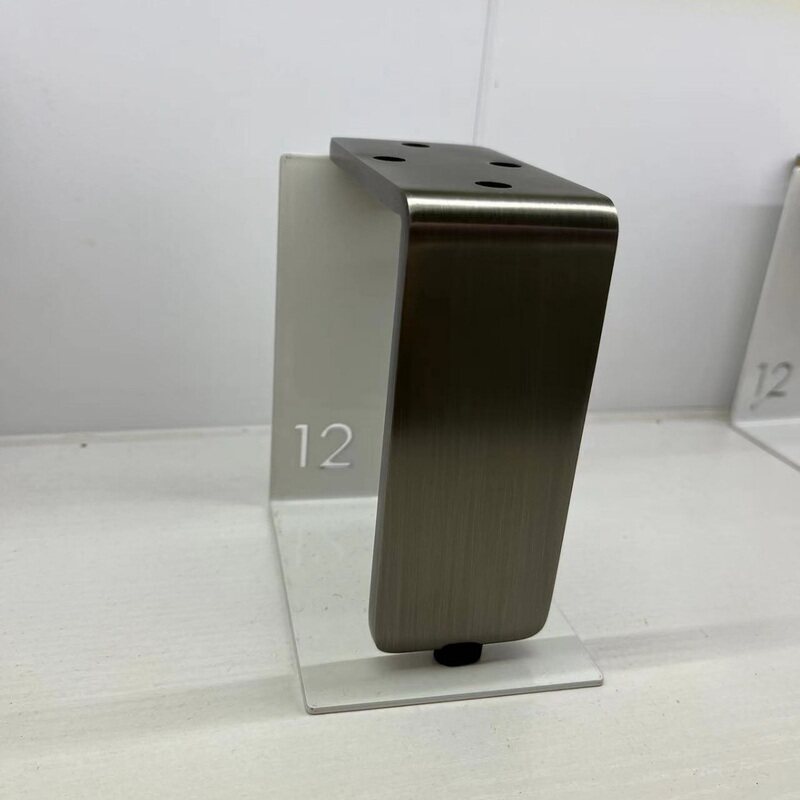 新款厚板7字铁板脚可电视柜中沙发茶几腿调节高端脚脚支撑脚