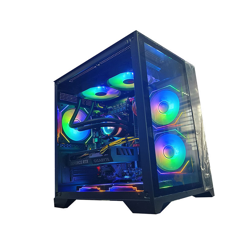 定制I3 12100 I5 12400F RTX4060TI办公设计游戏组装台式电脑主机