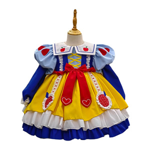 原创正品洛丽塔洋装lolita长袖洋气连衣裙女童白雪公主裙秋冬新款