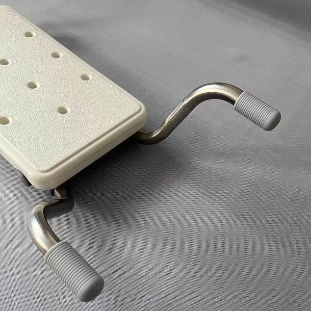 老人防滑不锈钢浴缸凳洗澡板靠背座椅座浴室浴盆内凳凳子坐便器